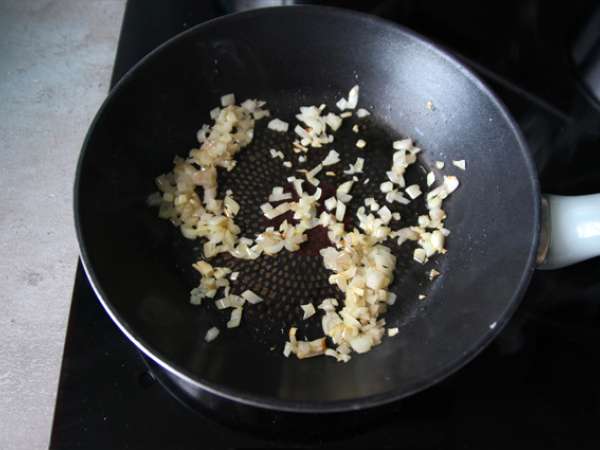 Талиатели с пушена сьомга и копър - Подготовка стъпка 2