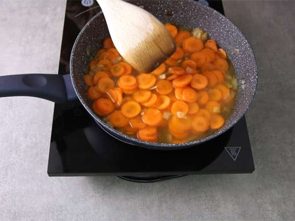 Галети от леща и моркови - Подготовка стъпка 1