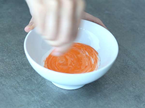 Карнавални маски от къс хляб - Подготовка стъпка 4