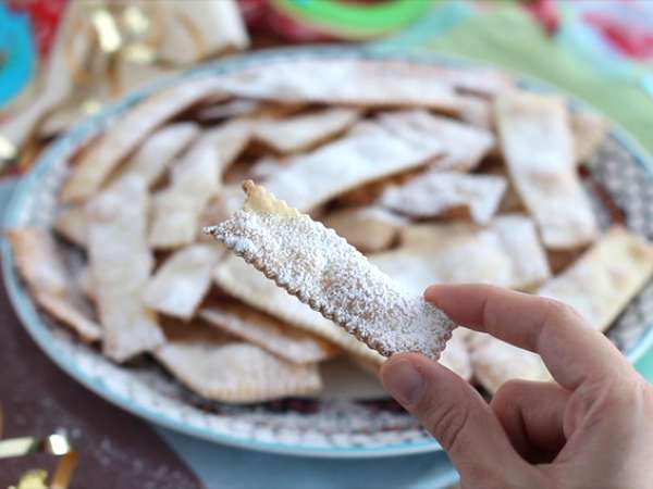 Chiacchiere di carnevale - италиански печени бъгове - Подготовка стъпка 6