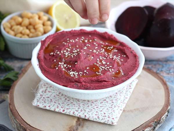 Хумус от червено цвекло - Подготовка стъпка 3