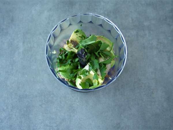 Хумус от авокадо - Подготовка стъпка 1