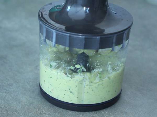 Хумус от авокадо - Подготовка стъпка 2