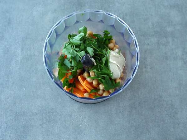 Хумус от моркови - Подготовка стъпка 2