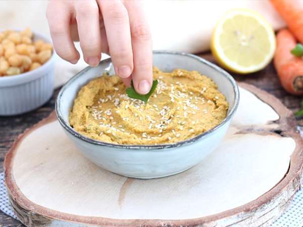Хумус от моркови - Подготовка стъпка 4
