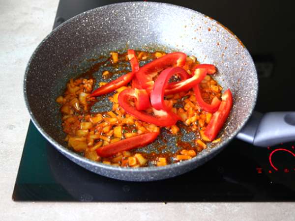 Паста с чоризо - Подготовка стъпка 2