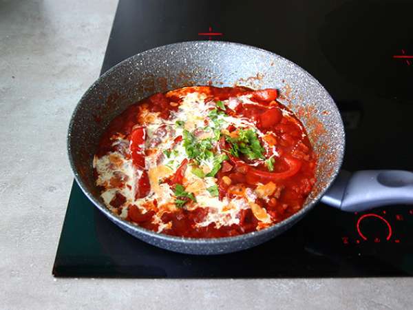 Паста с чоризо - Подготовка стъпка 4