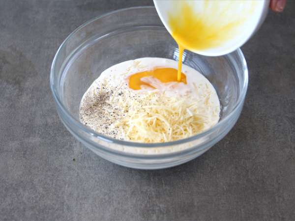 Тарт с швейцарски манголд и настъргано сирене - Подготовка стъпка 4