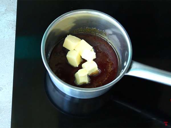 Ванилов карамелен тарт с пекани - Подготовка стъпка 4