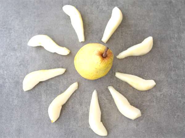 Тарт с круши и шоколад - Подготовка стъпка 1