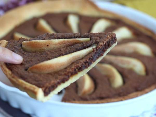 Тарт с круши и шоколад - Подготовка стъпка 4