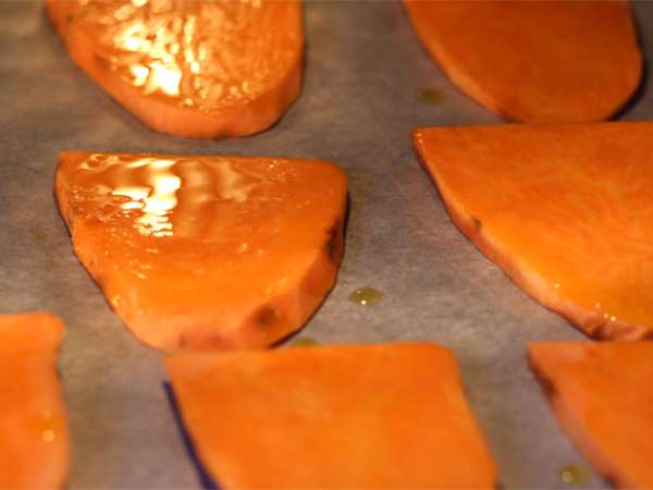 Тост със сладки картофи - Подготовка стъпка 1