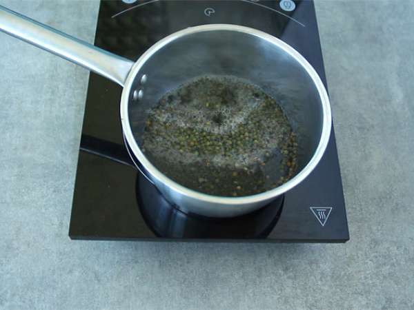 Салата от леща и сладки картофи - Подготовка стъпка 1