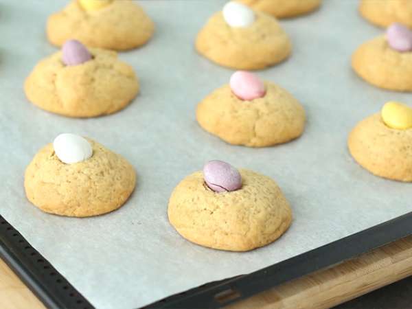 Бисквитки с остатъци от великденски шоколад - Подготовка стъпка 3