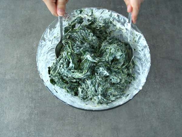 Лазаня от тиквички и спанак - Подготовка стъпка 4