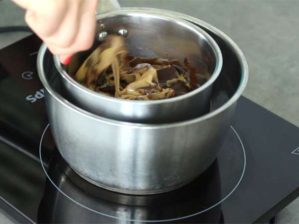 Веган фъдж с фъстъци - Подготовка стъпка 1