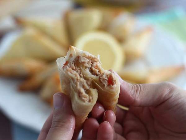 Самуса от риба тон и домати - Подготовка стъпка 5