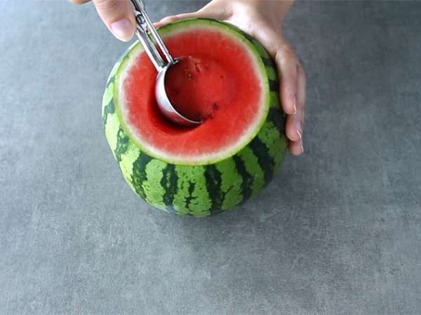 Коктейл с джин от диня - Подготовка стъпка 1