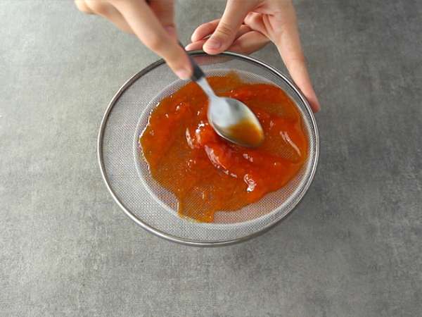 Ванилова панакота с кайсиево кули - Подготовка стъпка 4