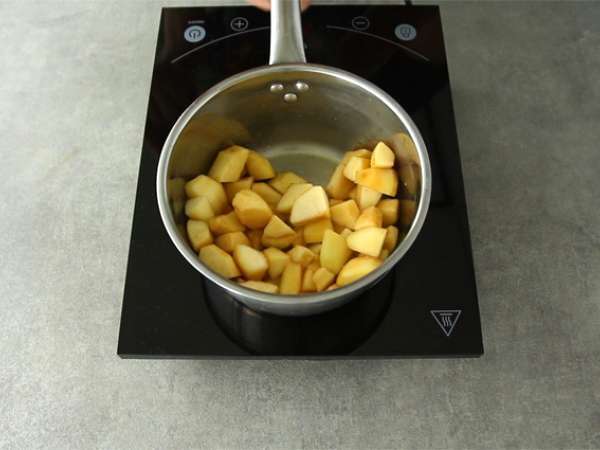 Индивидуални обръщания на ябълки - Подготовка стъпка 1