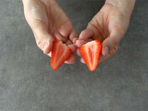 Млечен шейк от малини и ягоди - Подготовка стъпка 1