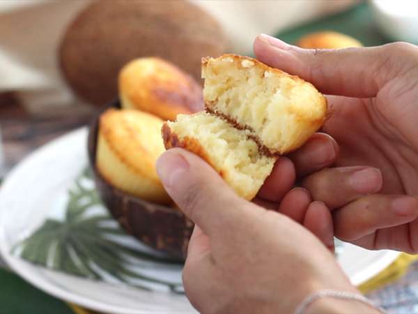 Бразилски кокосови мъфини - Queijadinhas - Подготовка стъпка 4