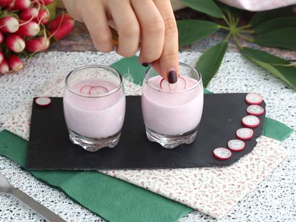 Студена супа от репички - Подготовка стъпка 2