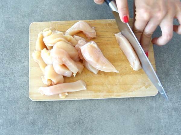 Пилешко месо, мариновано в соев сос и мед - Подготовка стъпка 2