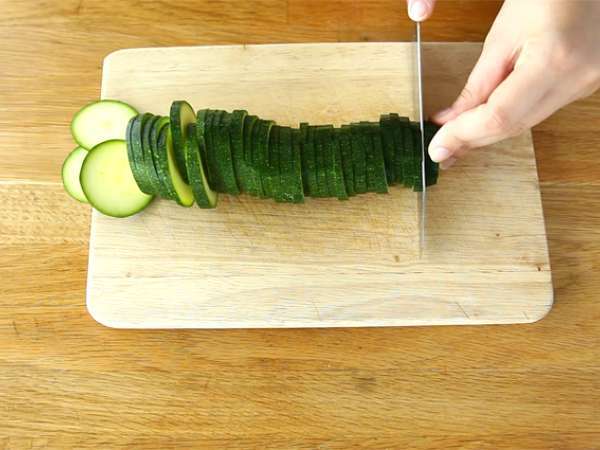 Много лесен провансалски зеленчуков тиан - Подготовка стъпка 1