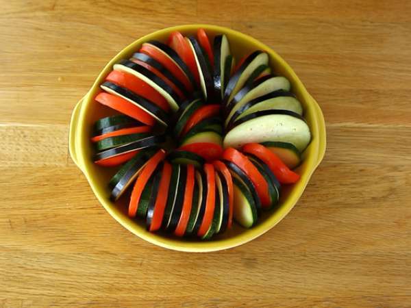 Много лесен провансалски зеленчуков тиан - Подготовка стъпка 3