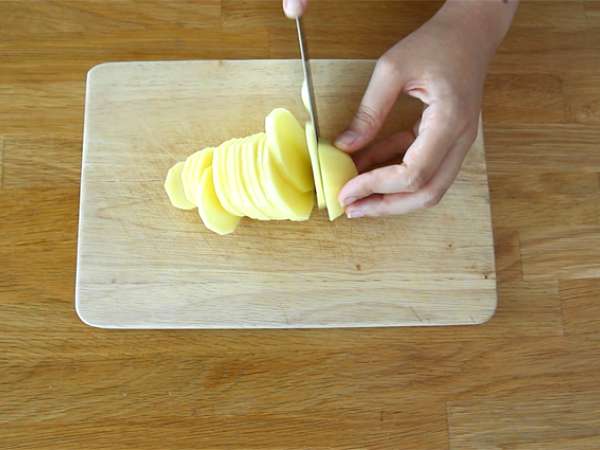 Папийонка от треска - Подготовка стъпка 1