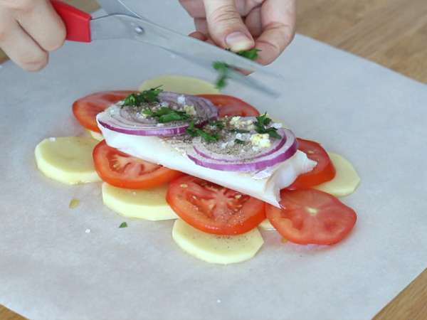 Папийонка от треска - Подготовка стъпка 3