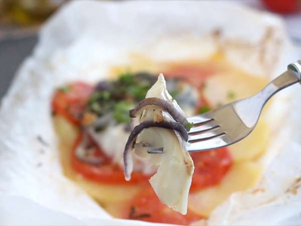 Папийонка от треска - Подготовка стъпка 6