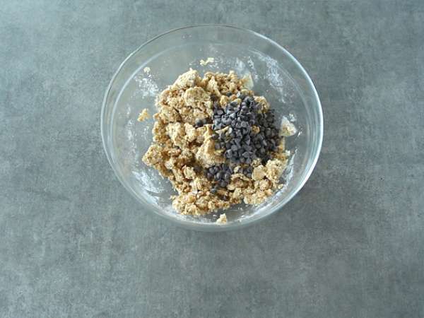 Бисквитки Okara - Веган и безглутенова рецепта - Подготовка стъпка 2