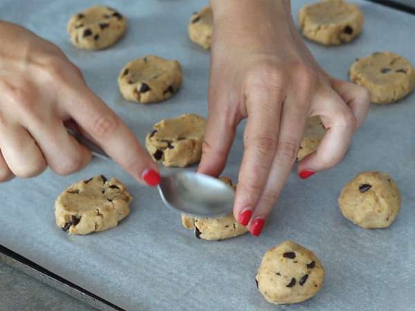 Бисквитки Okara - Веган и безглутенова рецепта - Подготовка стъпка 3