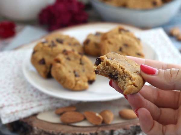 Бисквитки Okara - Веган и безглутенова рецепта - Подготовка стъпка 5