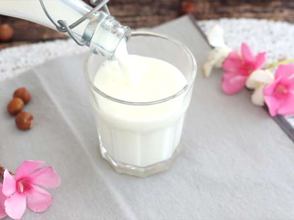 Домашно бадемово мляко - Подготовка стъпка 4