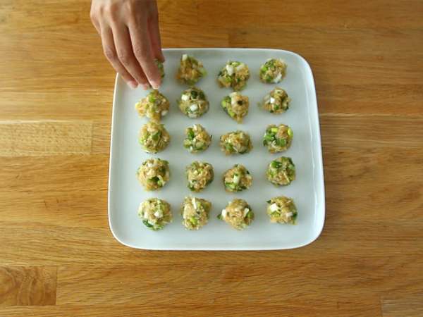 Хапки на пара - пилешки хапки Reunionese - Подготовка стъпка 3