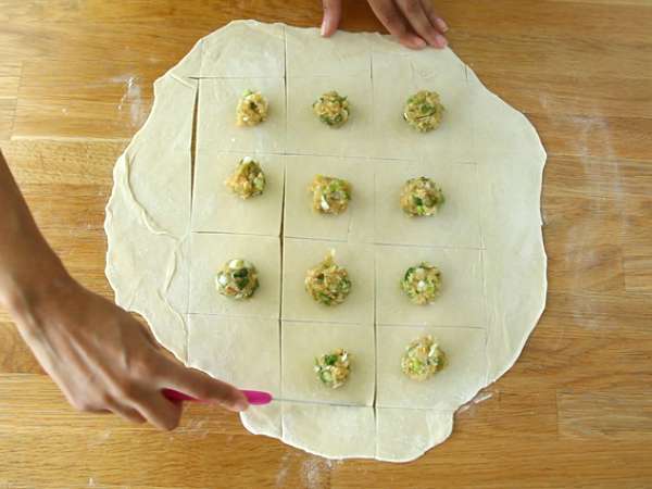 Хапки на пара - пилешки хапки Reunionese - Подготовка стъпка 4