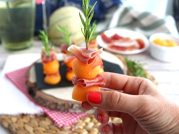 Кебапчета с пъпеш, шунка и розмарин за аперитив - Подготовка стъпка 4