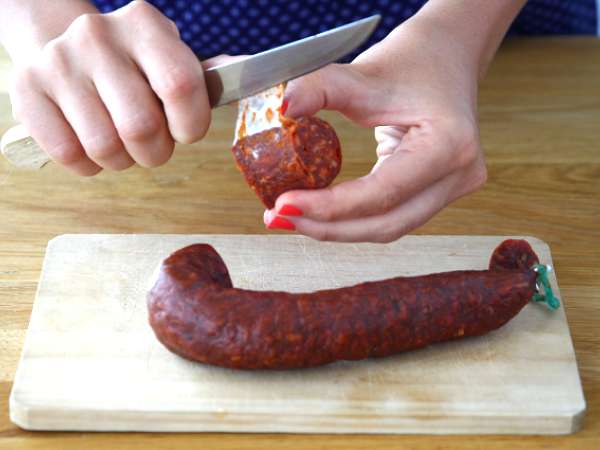 Бързи и лесни рилети от чоризо - Подготовка стъпка 1