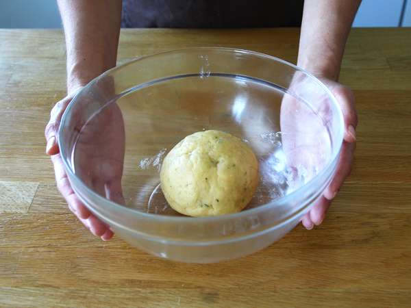 Бисквити с пармезан и билки - Подготовка стъпка 2