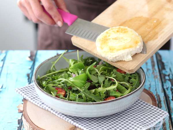 Салата с козе сирене - Подготовка стъпка 4