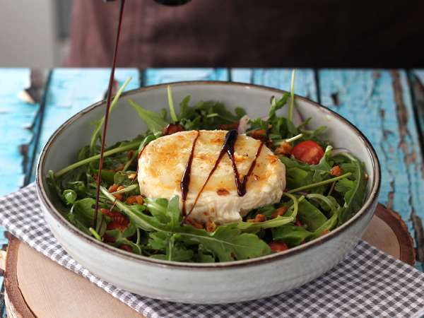 Салата с козе сирене - Подготовка стъпка 5