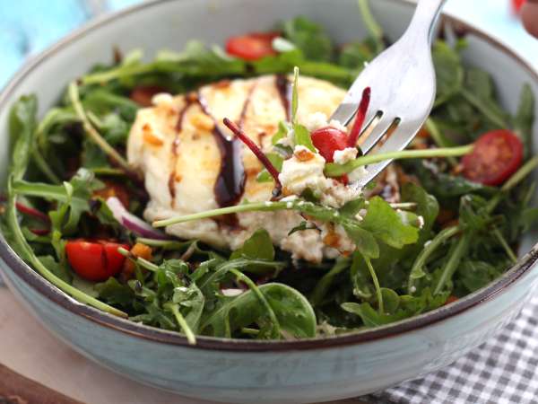 Салата с козе сирене - Подготовка стъпка 6