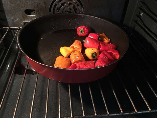 Чушки, пълнени с рикота - Подготовка стъпка 1