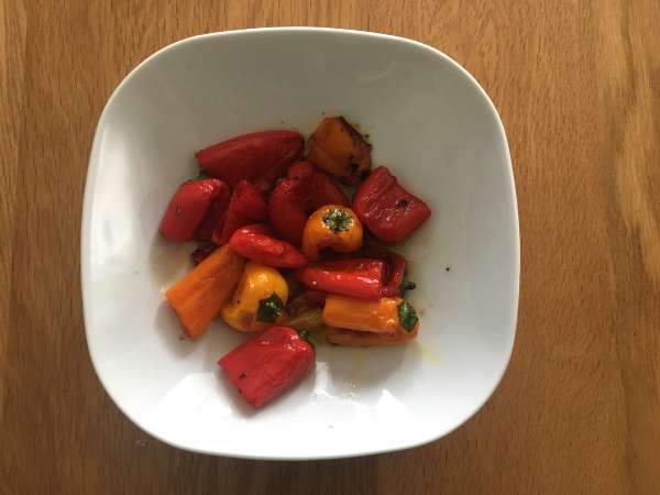 Чушки, пълнени с рикота - Подготовка стъпка 2