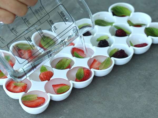 Лед с червени плодове - Подготовка стъпка 2