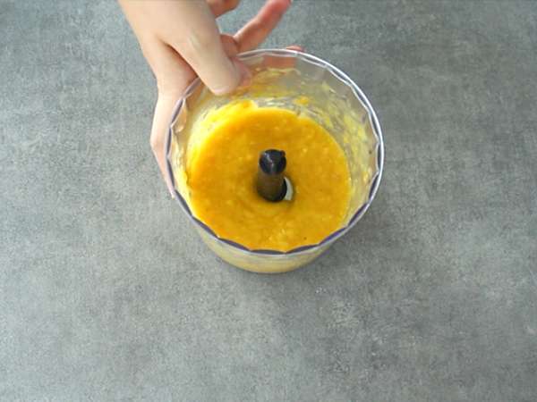 Сладолед от манго без машина за сладолед - Подготовка стъпка 3
