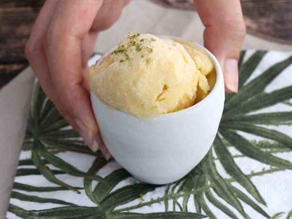 Сладолед от манго без машина за сладолед - Подготовка стъпка 6